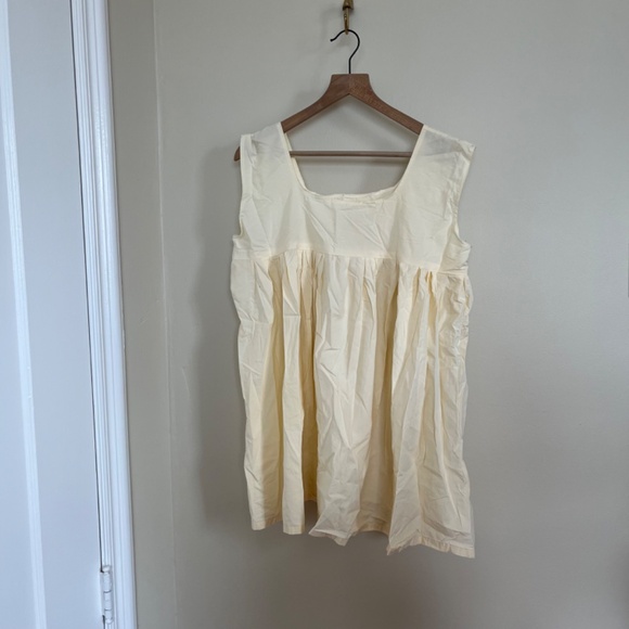 Cream Maya Meyer Babydoll Dress Size S - Picture 2 of 3